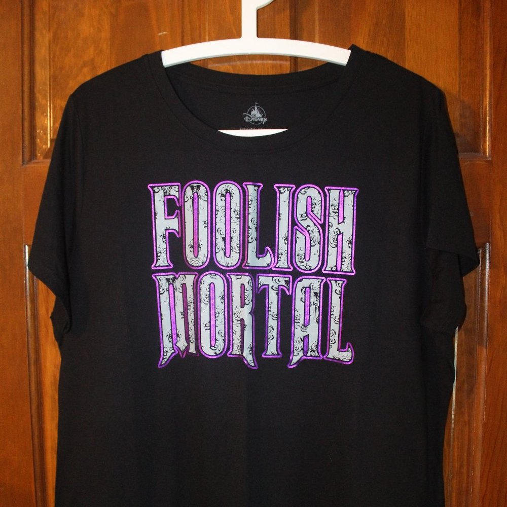 Disney Haunted Mansion Foolish Mortal T-Shirt - Women's Size XL - Used